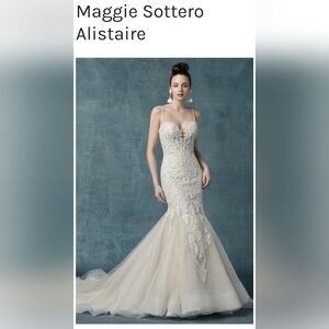 Maggie Sottero Alistaire Ivory Wedding Dress